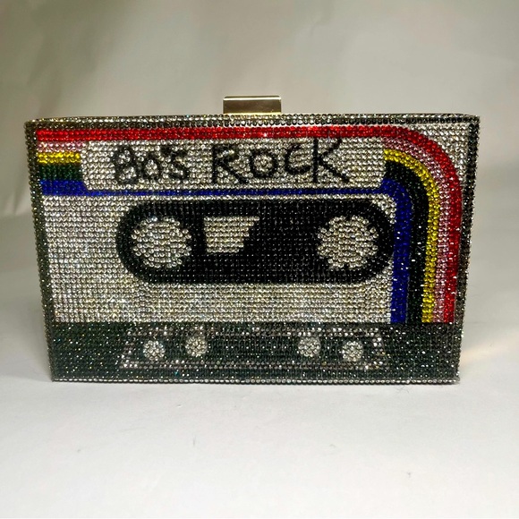 80s Rock Cassette Clutch - Picture 1 of 8
